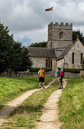 Cailfornia Hikers in Cotswolds 2
