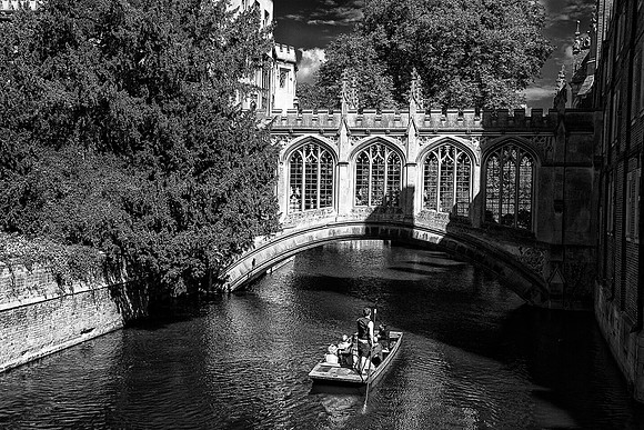 Punting on the River Cam, Cambridge