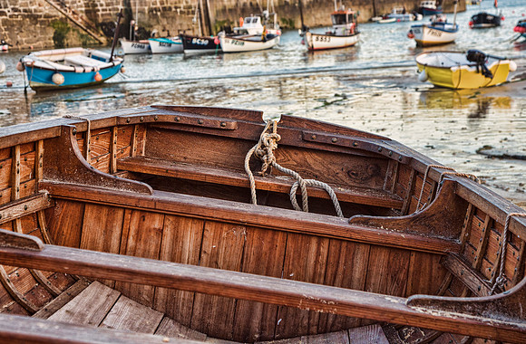 Waiting to Launch - Low Tide St. Ives