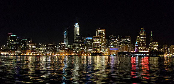 SF Night Skyline 1