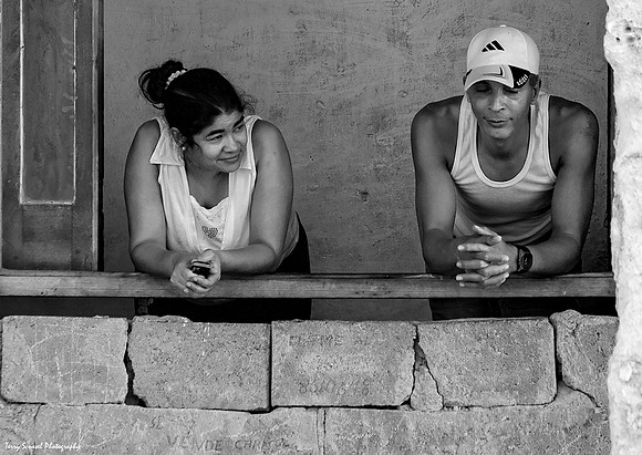 A Havana Couple 2 B&W