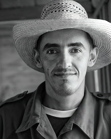 Tobacco Farmer 1 (B&W)