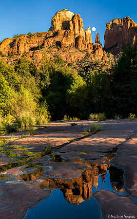 Cathedral Rock Reflection at Red Rock Crossing 3