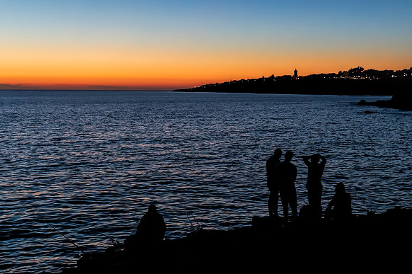 Cascais Sunset Fisherman