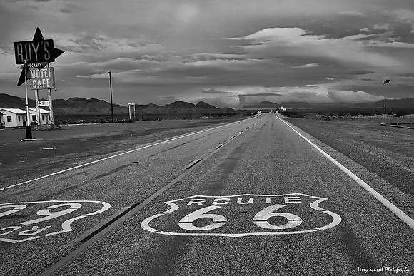 Route 66, Amboy CA