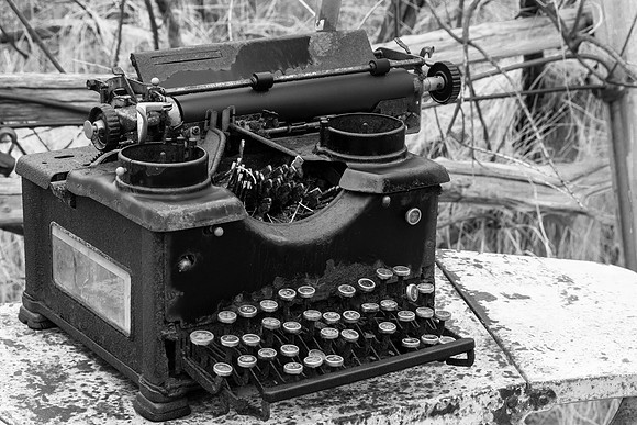 Royal Typewriter Number 10 Double Glass Window