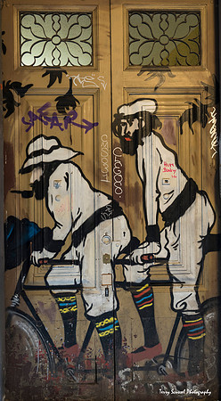 Bicycles Mural Barcelona