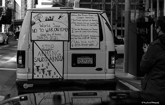 Yemen_Day_of_Action 13 (©TerryScussel) B&W