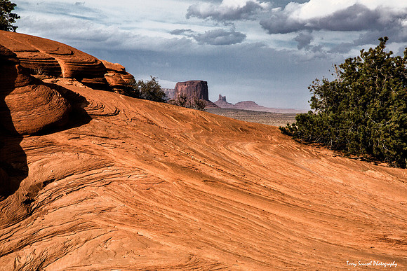 DeChelly sandstone, Monument Valley