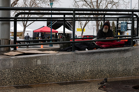 Shelter-in-Place on Muni Platform
