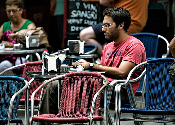 Red & Blue Chairs