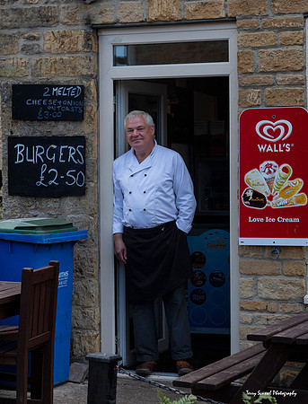 Wating for a customer, Bourton-on- the-Water