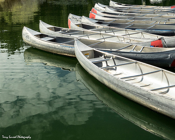 Canoes - Jackson Lake Marina 1