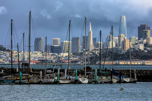 SF Skyline from Fort Baker