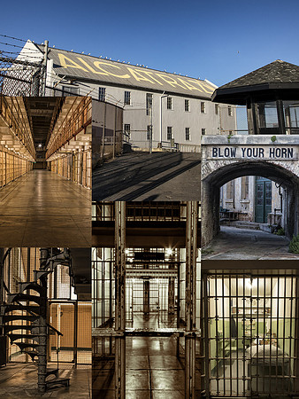 Alcatraz collage