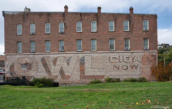 Ghost Sign - Owl Cigars 4 cents, Port Townsend WA copy