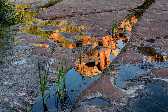 Cathedral Rock Reflection at Red Rock Crossing 1