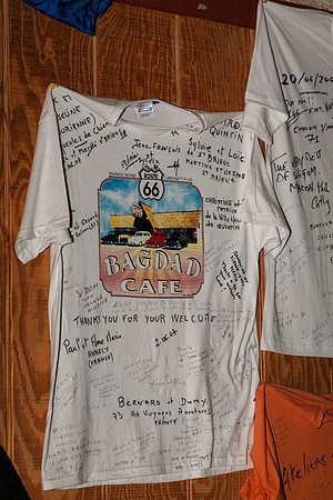 Bagdad Cafe Autographed T-Shirt
