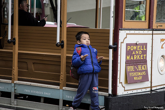 Hamming in up on a Cable Car