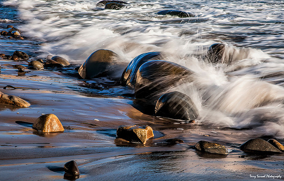 Slow Shutter - Bowling Ball Beach 3