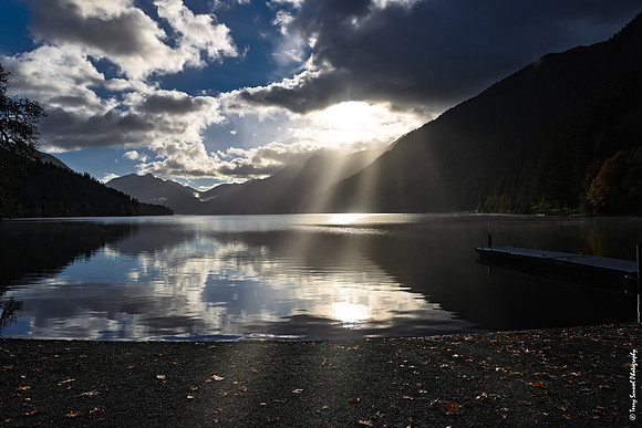 Lake Crescent Pier, Olympic National Park copy