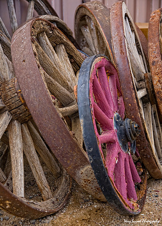 Wagon Wheels, Tom's Welding Barstow CA