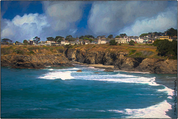 Mendocino (Van Gogh) copy