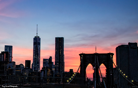 Sunset over NYC