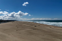 Windswept, Empty Ocean Beach