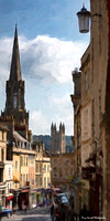 Bath, England 2 Oil Painting