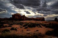 Monument Valley Back Country Sunset