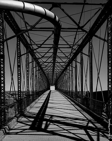 Tanner's Crossing on the Little Colorado River, Cameron AZ B&W copy