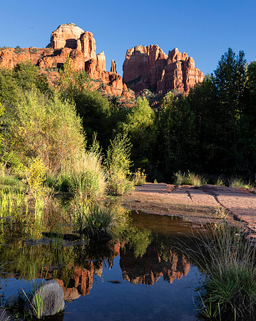 Cathedral Rock Reflection at Red Rock Crossing 2