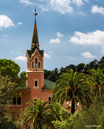 Parc Guell Mosaic Spire 2