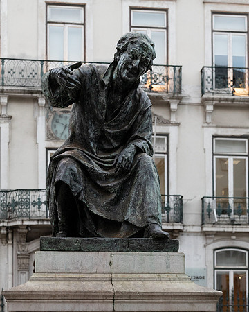 Antonio Ribeiro Chiado, Chiado Square Lisbon