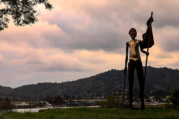 Sir Francis Drake Statue, Larkspur