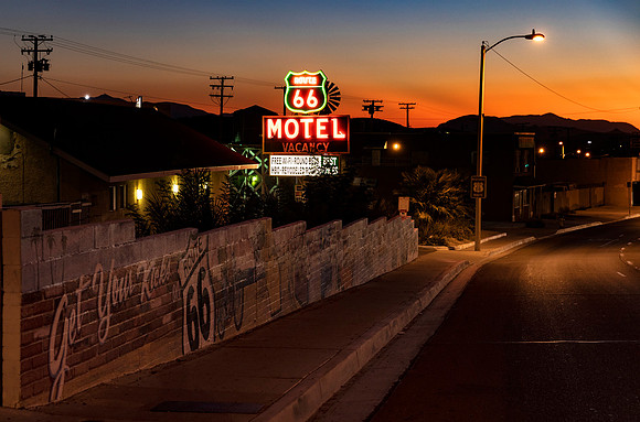 Route 66 Motel Sunrise