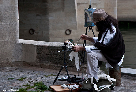 Artist on the Siene