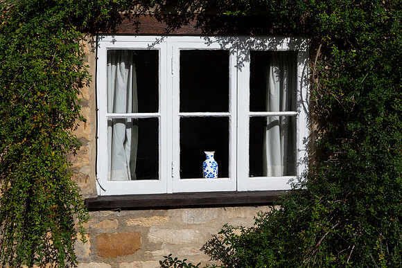 Vase in a Window, Bourton-on-the Water