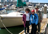 Denise, Terry and Chrissy - Sail on SF Bay