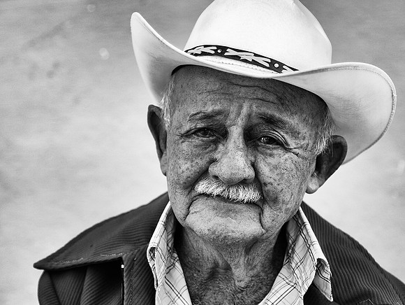 Trinidad - street person 3 (B&W)