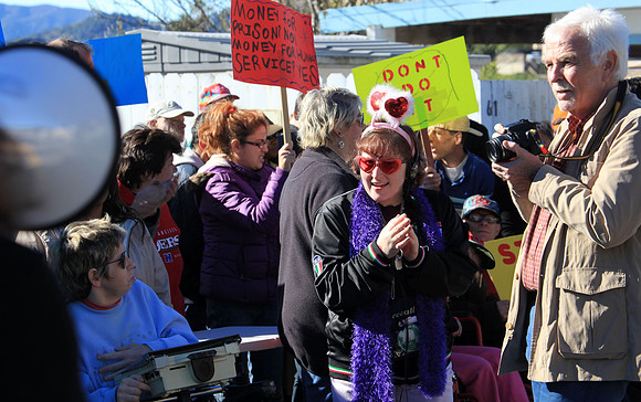 Chrissy at Rally