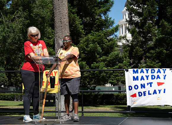 Mayday Rally, Sacramento 8 (Terry Scussel)