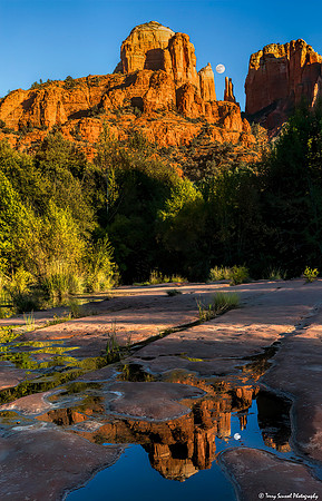 Cathedral Rock Reflection at Red Rock Crossing 4 HiRes copy
