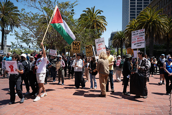 No War On Iran, SF 3 (Terry Scussel)