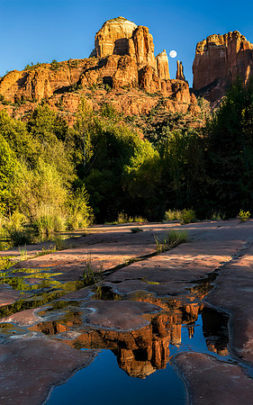 Cathedral Rock Reflection at Red Rock Crossing 3