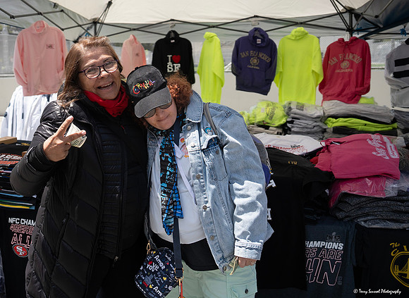 Margarita & Chrissy, $5 T-Shirts - 2024 Carnaval Festival (Terry Scussel) copy