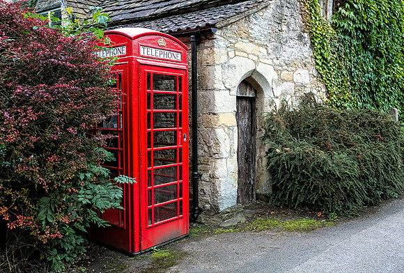 Castle Combe Phone Booth 1