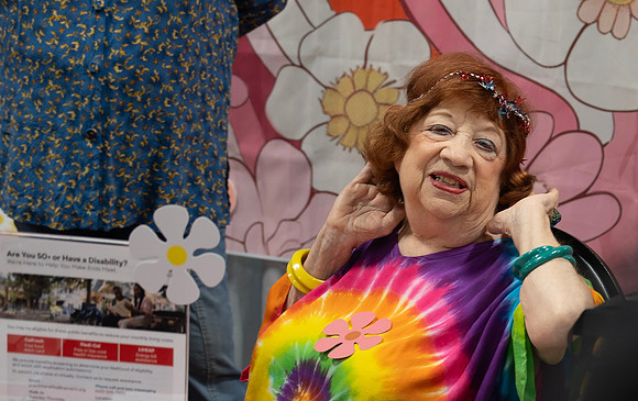 Marin Senior Info Fair 2024 - Community Action Marin, Leslie Klor - 9 (Terry Scussel)
