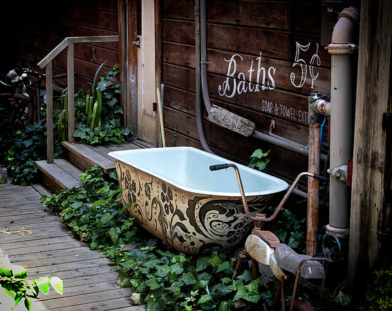 Baths 5 cents 2